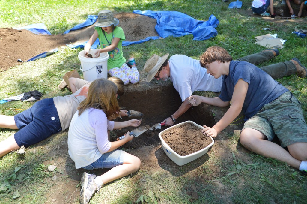 CIF COM Conner Prairie Archaeology camp 2