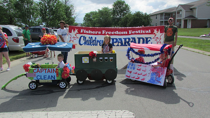 CIF COM Freedom festival kids parade