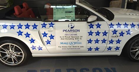 Pearson Ford to host March Make-A-Wish Month Fundraiser