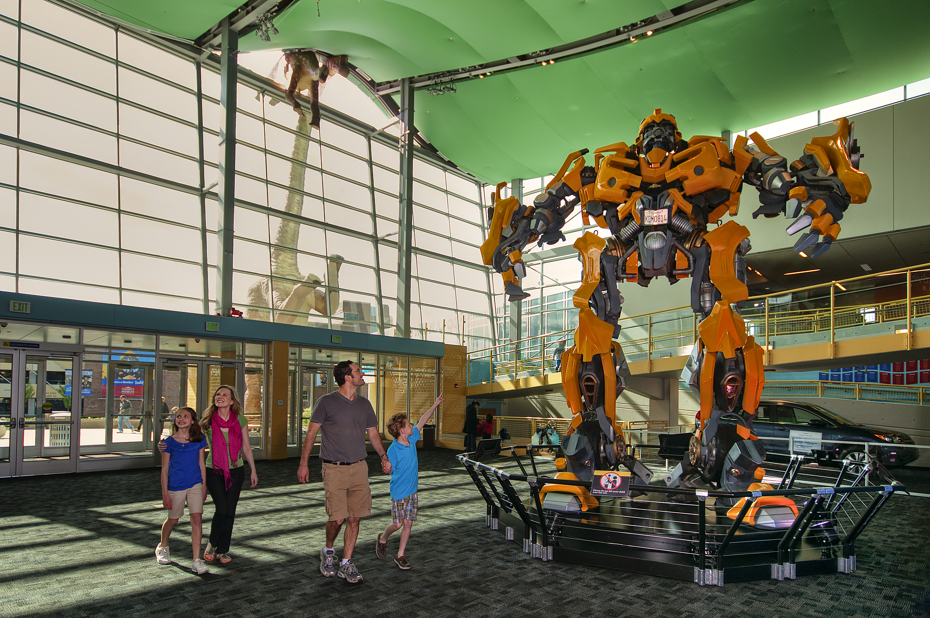 Transformers roll out at the Indianapolis Children’s Museum