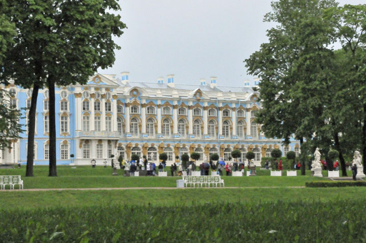Catherine’s Palace, near St. Petersburg, Russia (Photo by Don Knebel)