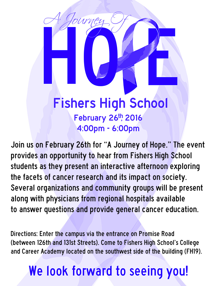 Fishers High School students hosting Journey of Hope