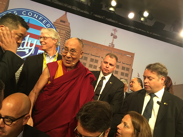 Carmel officials react to Dalai Lama, Lady Gaga speeches at U.S. Conference of Mayors