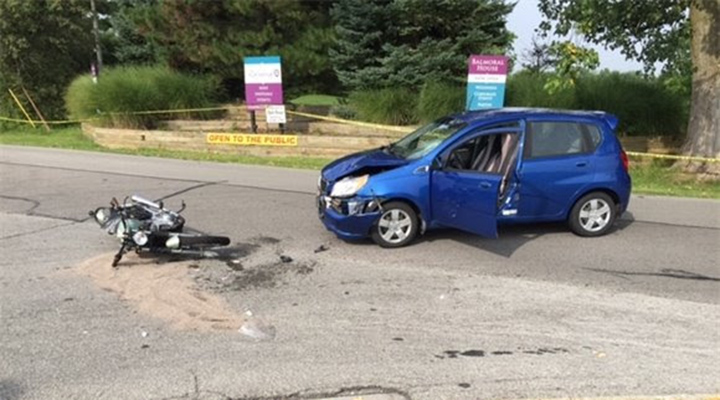 Fishers police investigating serious crash between car, motorcycle