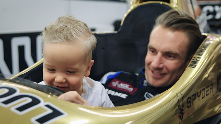 Indy 500 driver shares story of infertility to help raise awareness