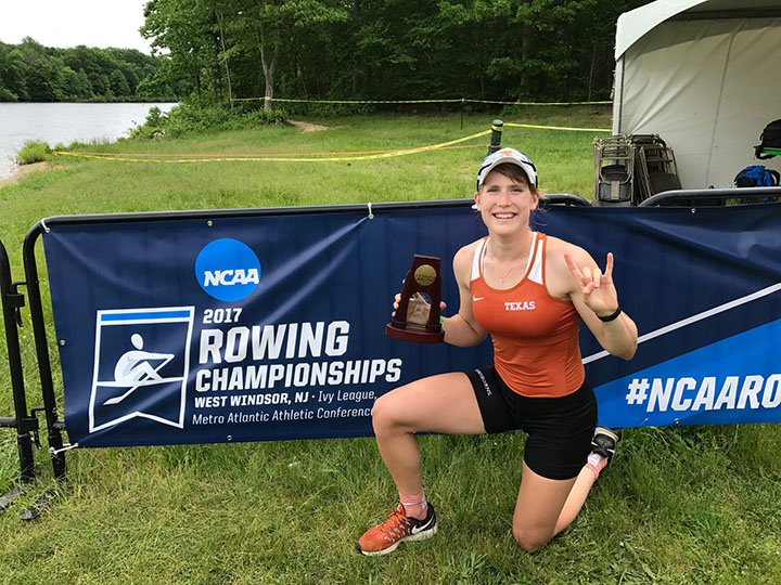 Fishers woman represents United States at rowing championships