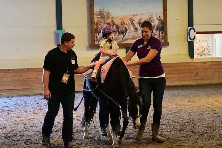 Children’s TherAplay horses honored for 25 years of hippotherapy services