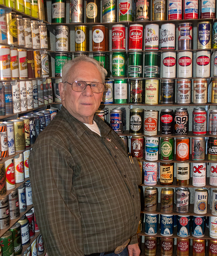 The Beer Can Man: Fishers resident has expansive collection worth $30,000 