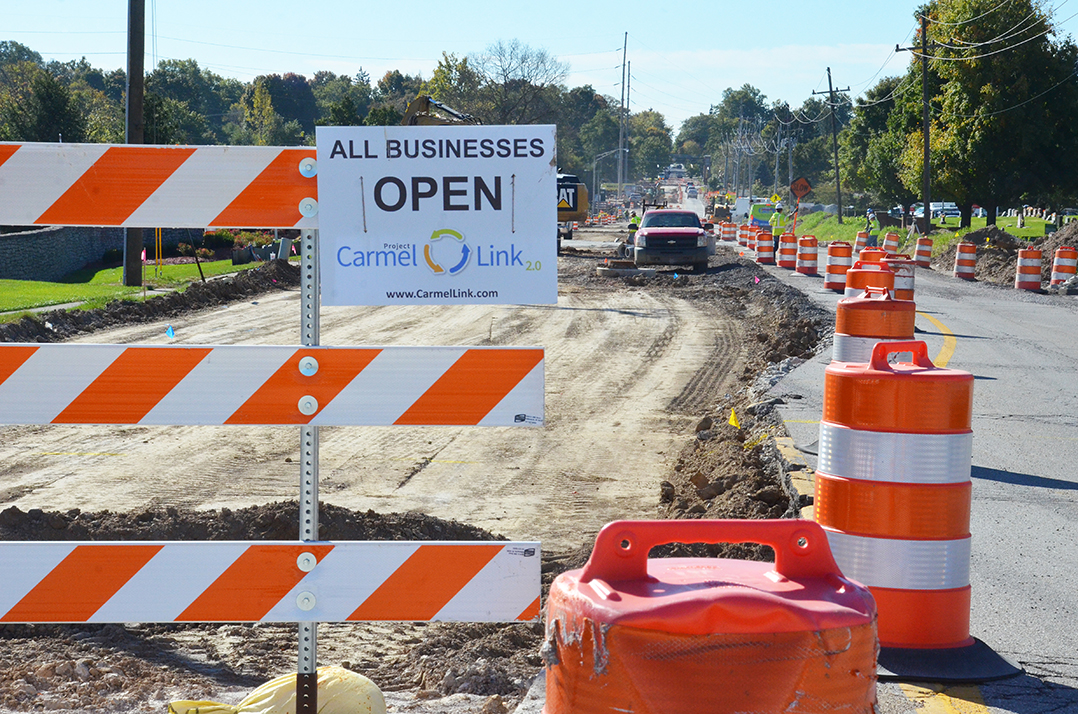 In the zone: Business owners share mixed reactions to City of Carmel’s assistance during road construction