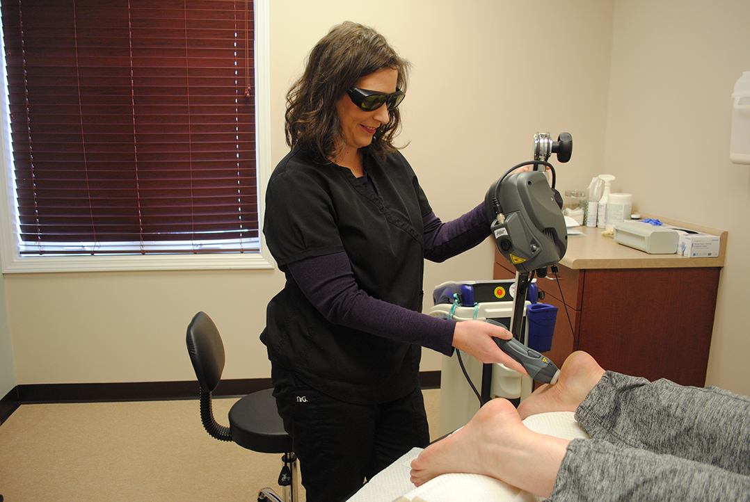 Cutting-edge technology: Dr. David Sullivan only podiatrist offering certain MLS Laser Therapy in Hamilton County