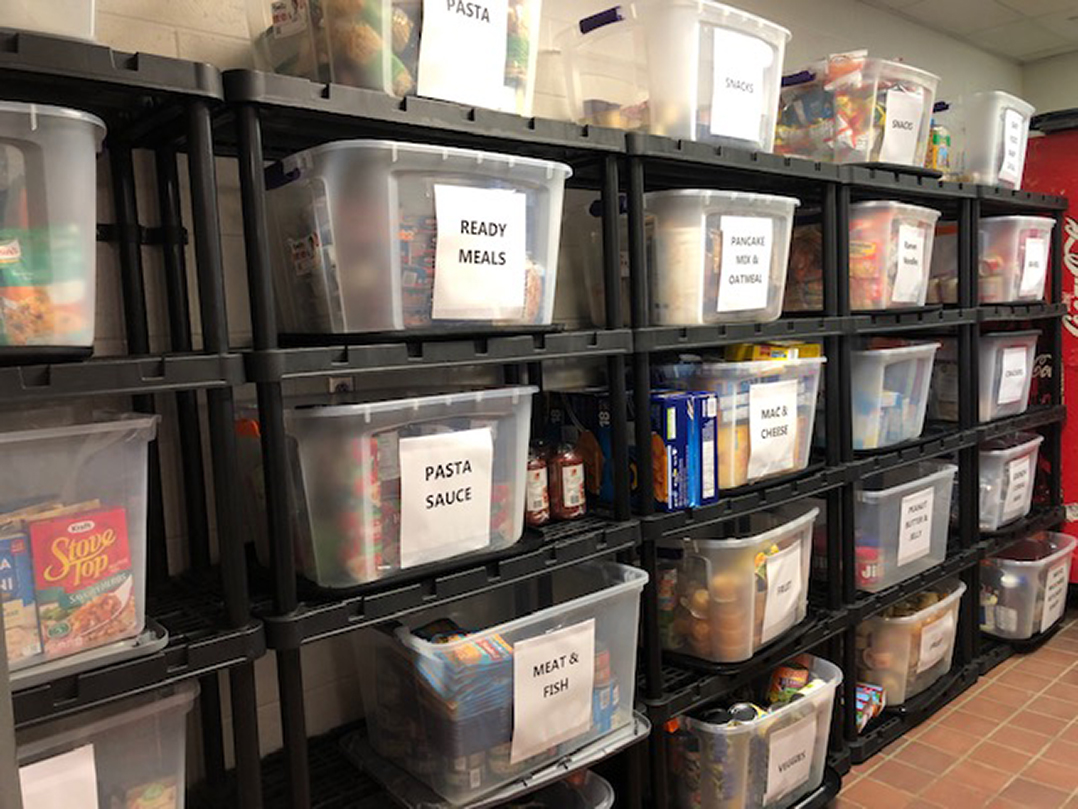 Belzer Middle School launches internal food pantry