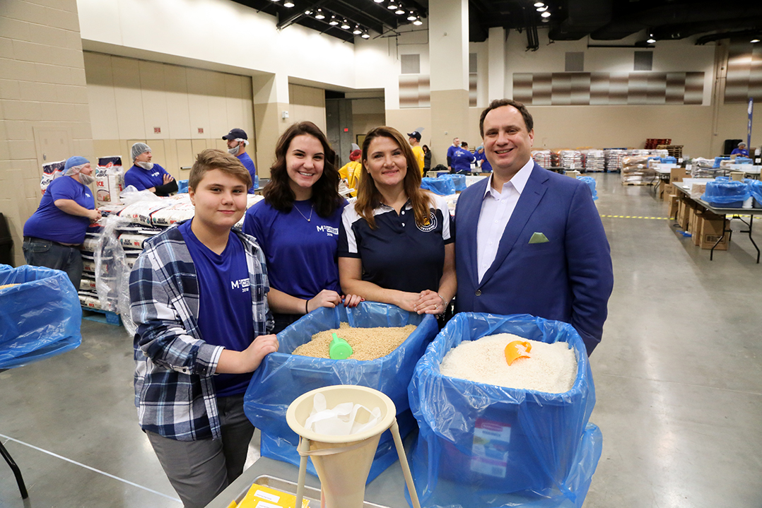 Carmel family’s nonprofit aims to pack 30 millionth meal this month