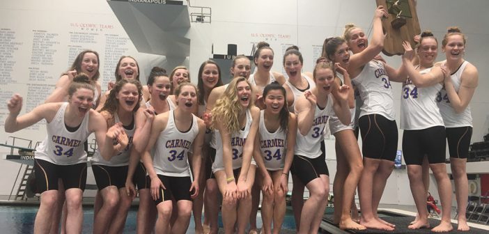 Depth Helps Carmel High School Girls Swim Team Win 34th Consecutive Title Current Publishing
