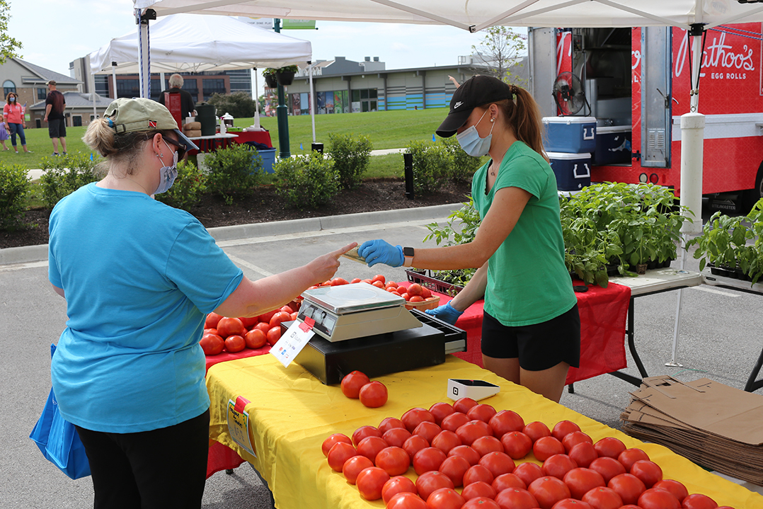 A new model: Fishers Farmers Market reopens for in-person and online shopping