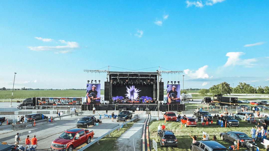 Drive-In concerts have successful launch