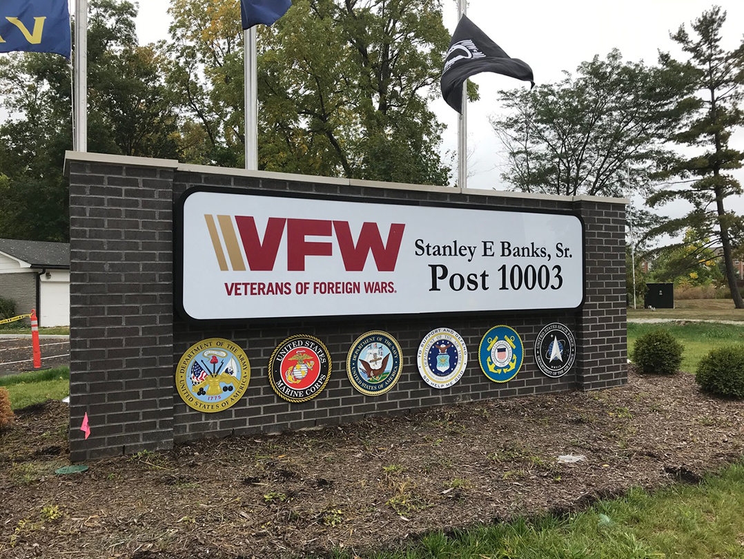 CIC COM 1006 VFW Sign 1