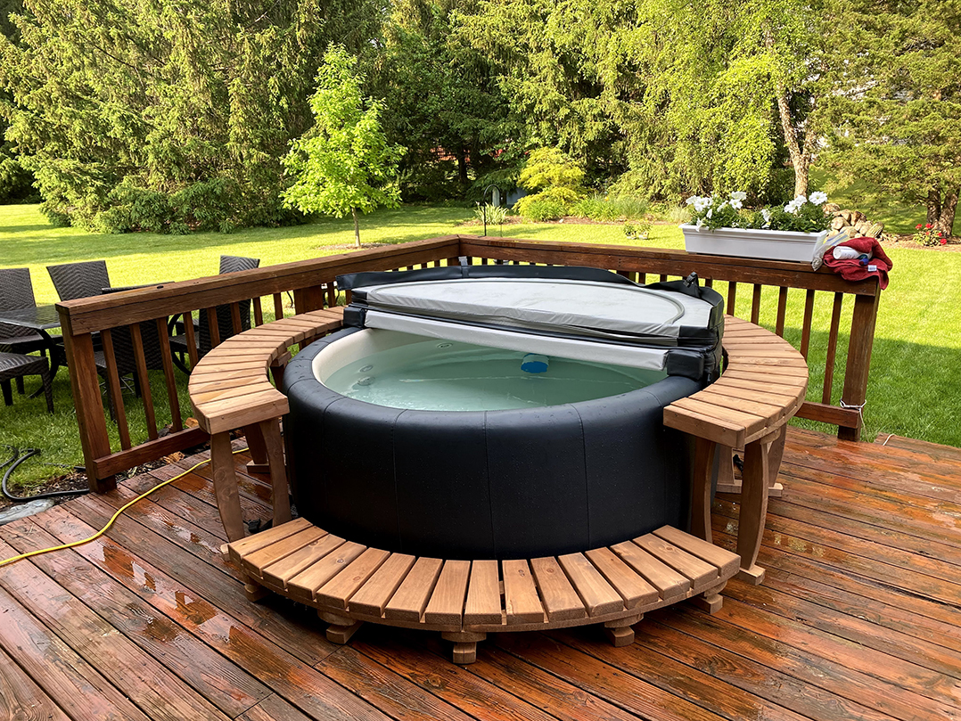 Fishers resident finds passion renting out hot tubs