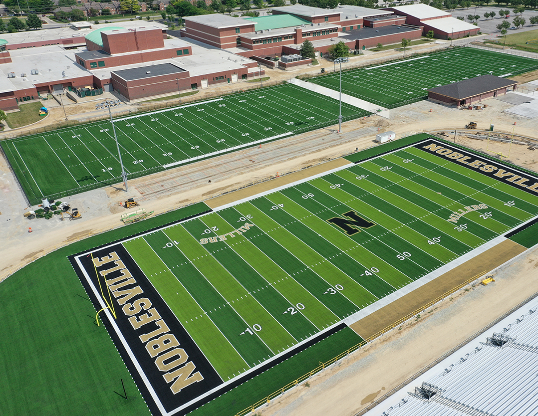Room to grow: Noblesville’s new stadium on target to be complete for