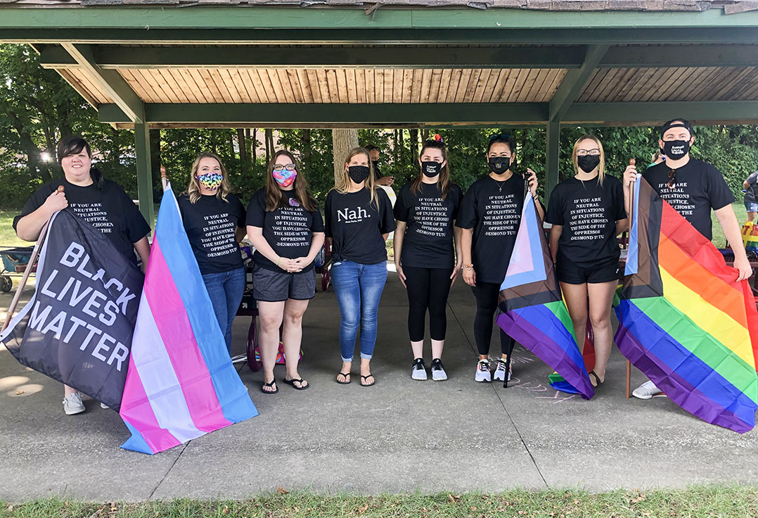 Fighting for inclusion: Students, parents protest after WWS superintendent tells them he wants to remove Pride flags, BLM flags from the classroom 