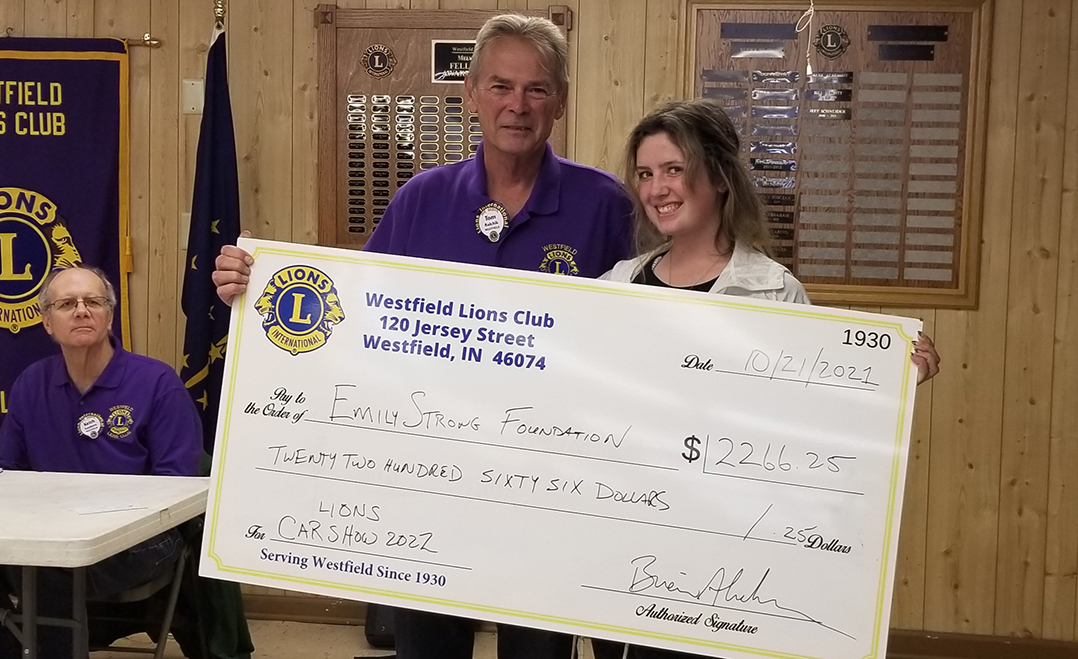 Snapshot: Westfield Lions Club raises more than $2,200 at car show