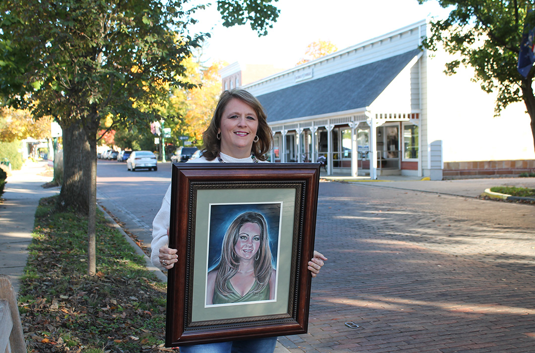 Face to Face: Zionsville artist helps others process grief through portraiture