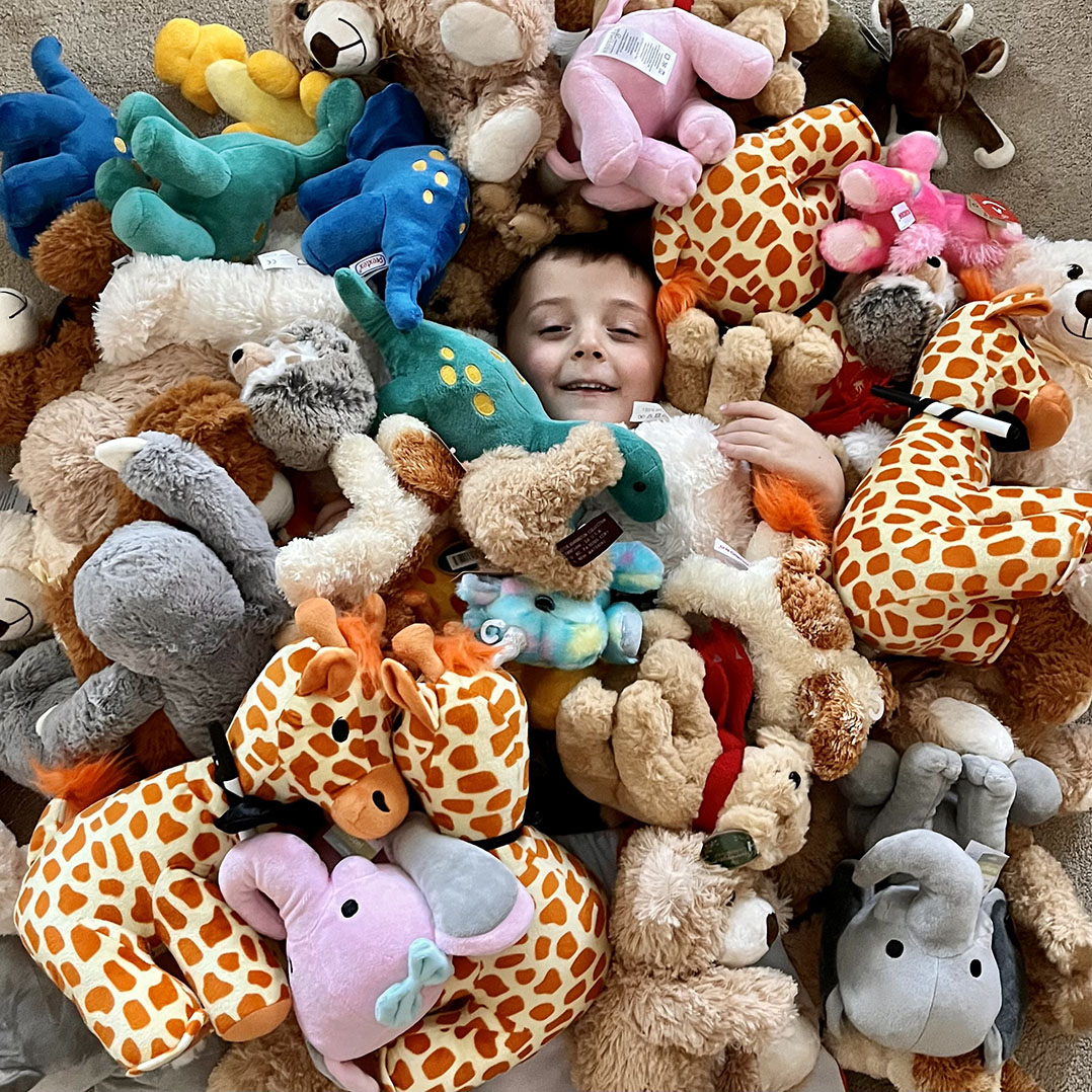 Noblesville child collects stuffed animals for kids • Current Publishing