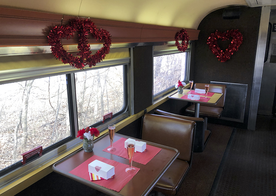 Nickel Plate Express offers Valentine’s-themed train rides