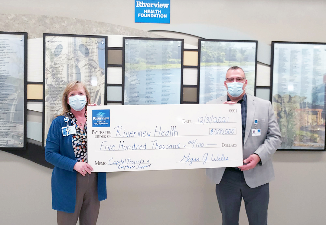 Foundation donates more than $500,000 to Riverview Health 