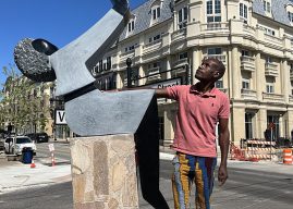 Carmel unveils new sculpture by Zimbabwean artist