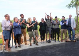 Zionsville celebrates opening of Overley-Worman Park