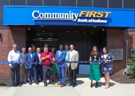 Community First Bank of Indiana Cuts ribbon to newest banking center