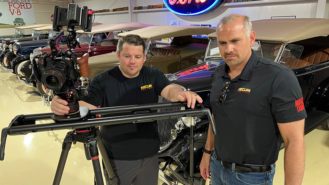 TV crews will be at home for Mecum Auctions broadcasts at State Fairgrounds