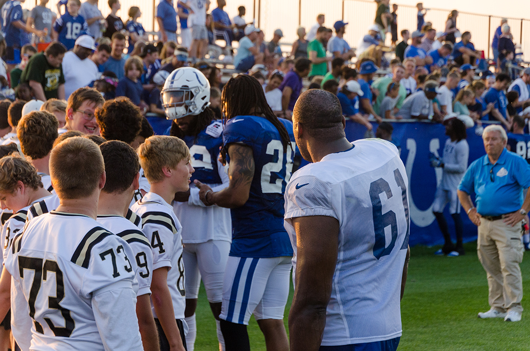 Back in the Blue: Westfield, fans embrace return of Indianapolis Colts Training Camp