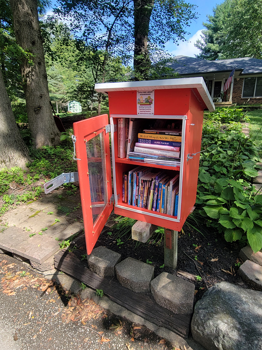 Spreading the (written) word: Little Free Libraries provide easy access to books for kids