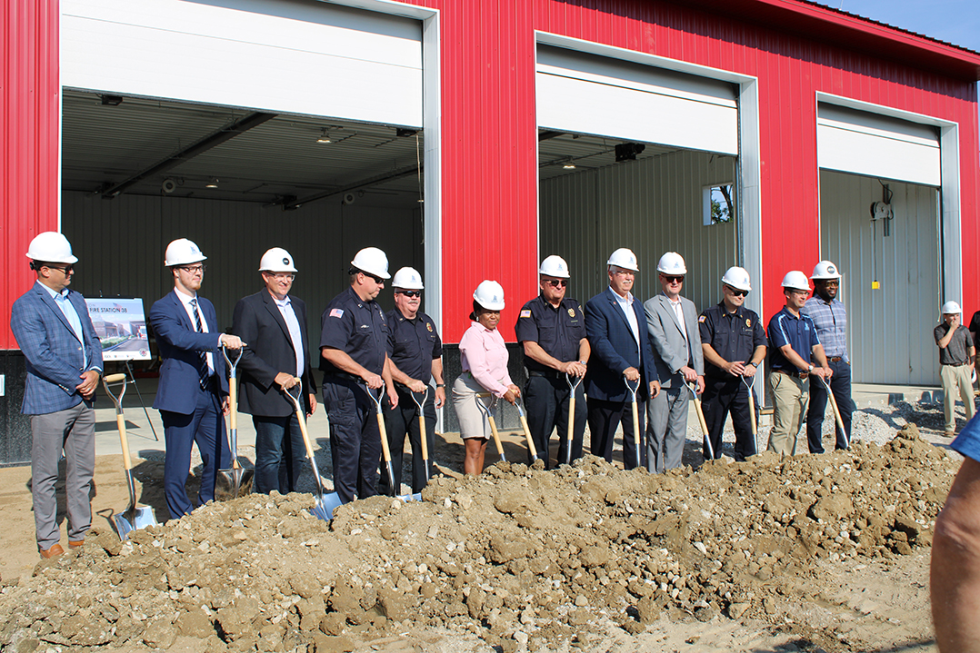 Construction begins on new Lawrence fire station