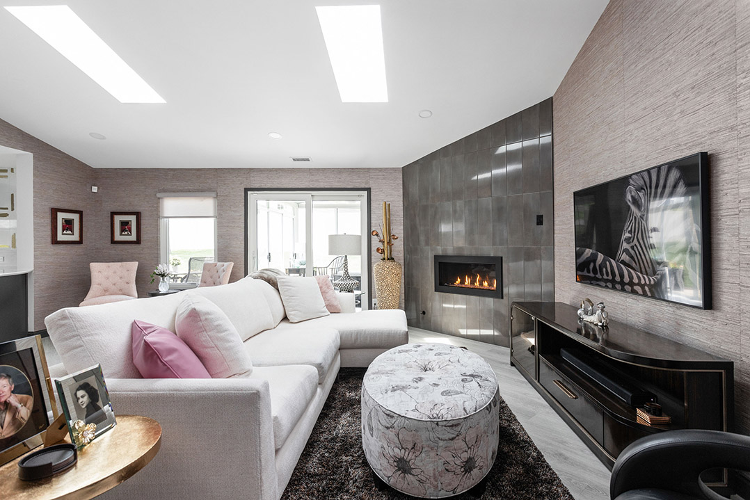 Blueprint for Improvement: Sleek and Stylish Carmel Living Room