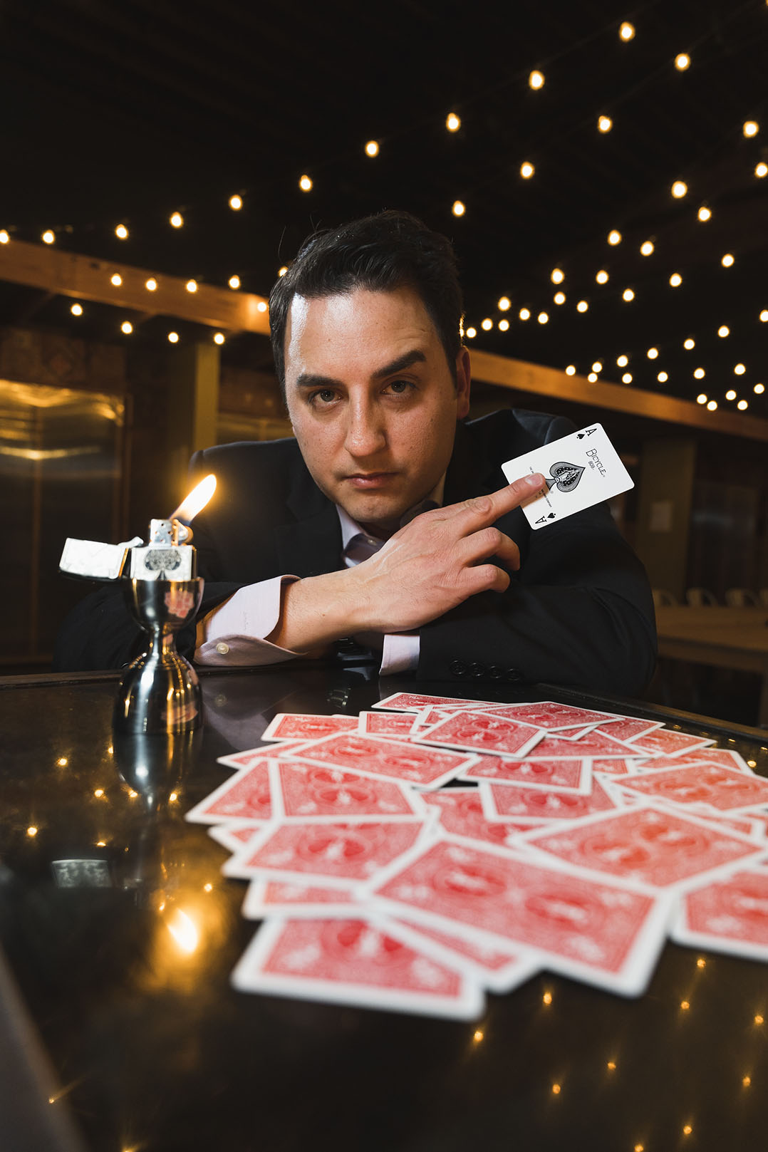 Magician holds shows at Feinstein’s • Current Publishing