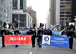 Snapshot : Carmel High School marching band participates in Macy’s Thanksgiving Day Parade
