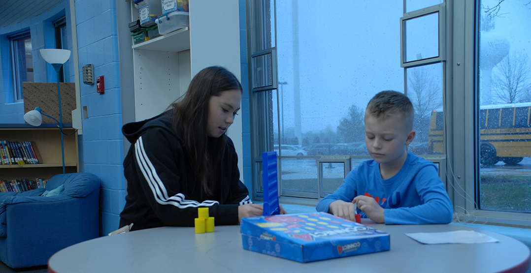 Helping Hands: Westfield High School students provide support to elementary school students through tutoring program