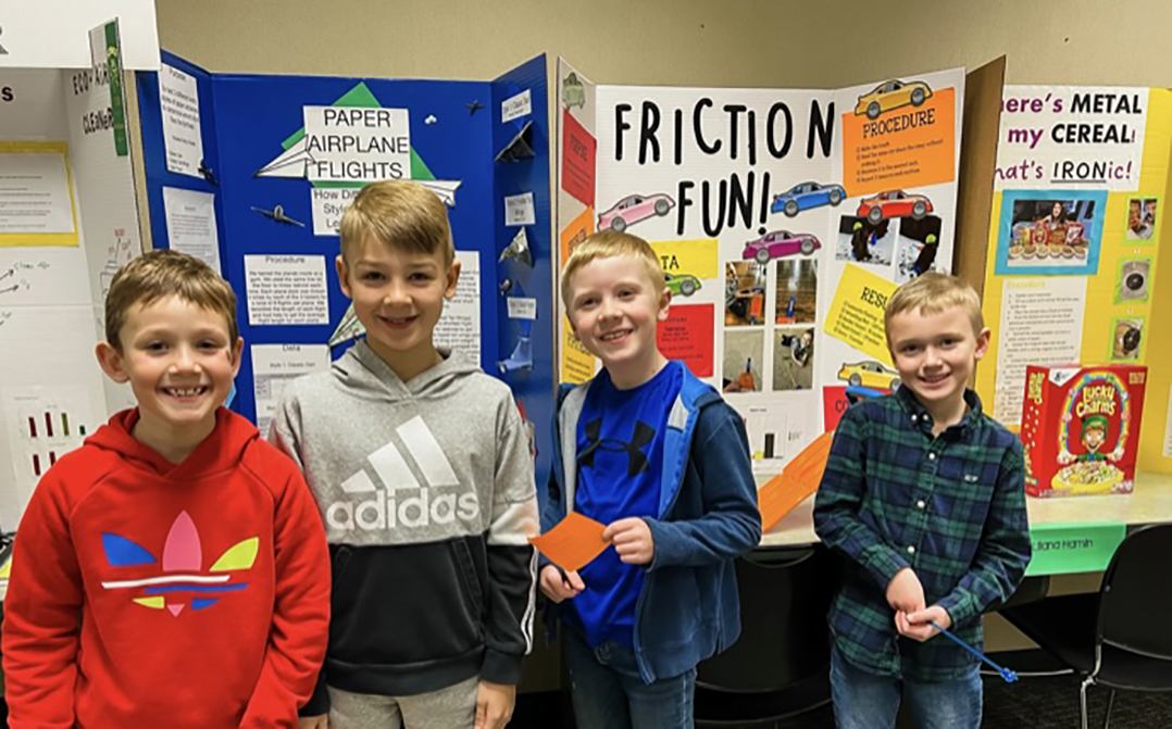 Snapshot: Zionsville Community Schools display science fair projects ...