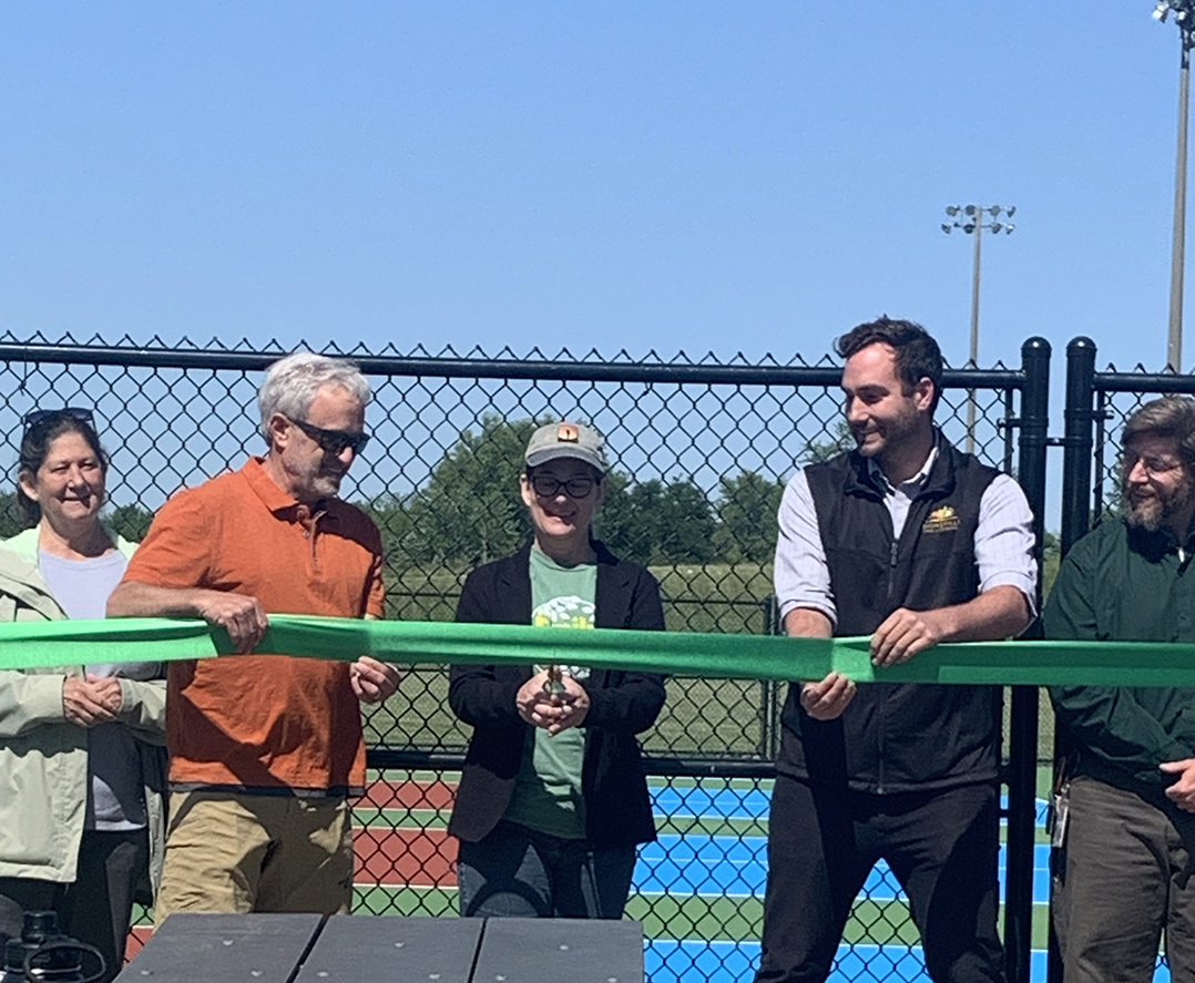 New pickleball courts open at Mulberry Fields Park