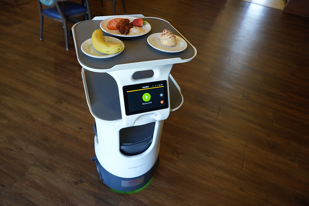 Robots enhance services at assisted living homes