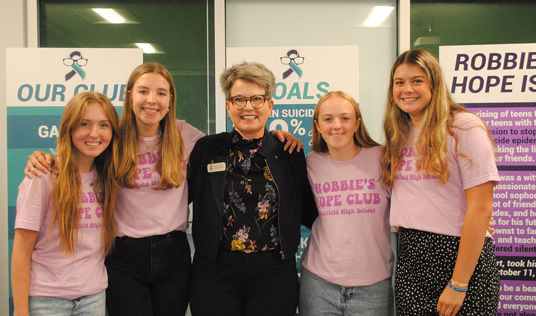 Providing hope: Westfield High School student-led club raises awareness for mental health