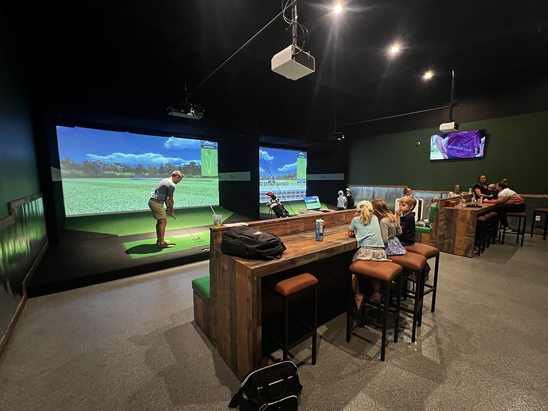 X-Golf opens at Hamilton Town Center