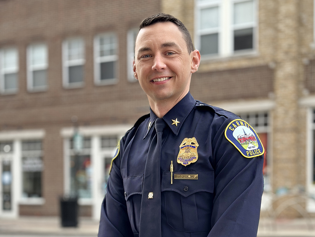Meet Carmel Police Department’s new leader: Chief Drake Sterling plans to lead with energy, transparency
