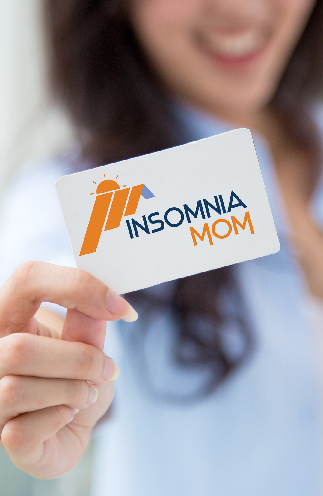 Insomnia Mom Business Card Graphic