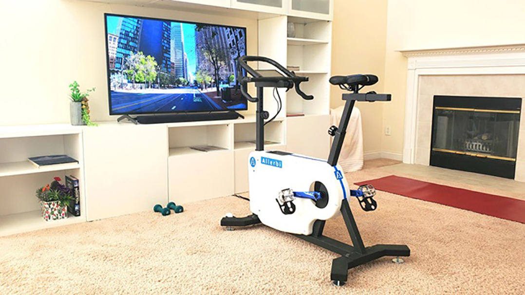 Carmel cyclist designs indoor bike that aims to feel like riding outdoors