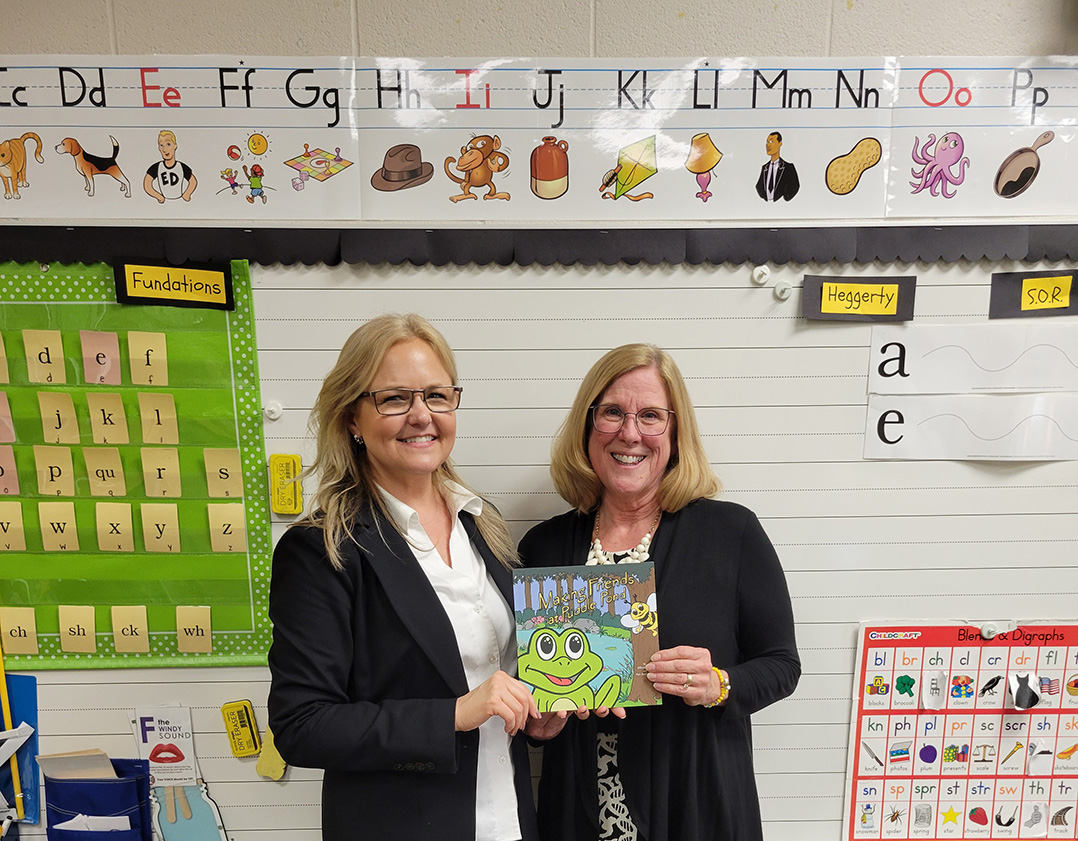 Classroom connection: Local educators publish children’s book, “Making Friends at Puddle Pond”