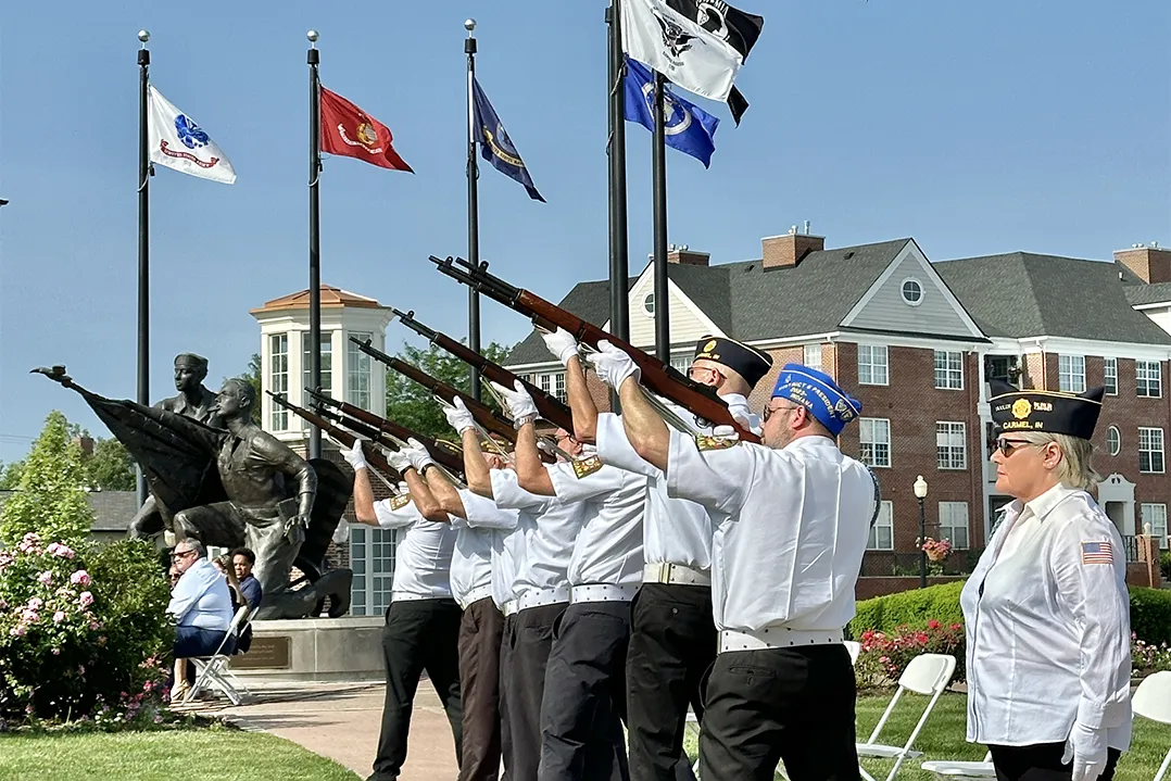 Snapshot: City of Carmel remembers the fallen at Memorial Day Ceremony
